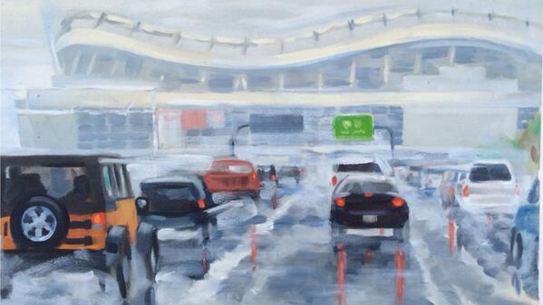 jratcliffeart's tweet photo. "Mile Hi Commute" http://t.co/b3Be9GqRVb