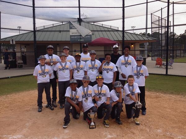 The 12U Champs!  The Oakleaf Knights