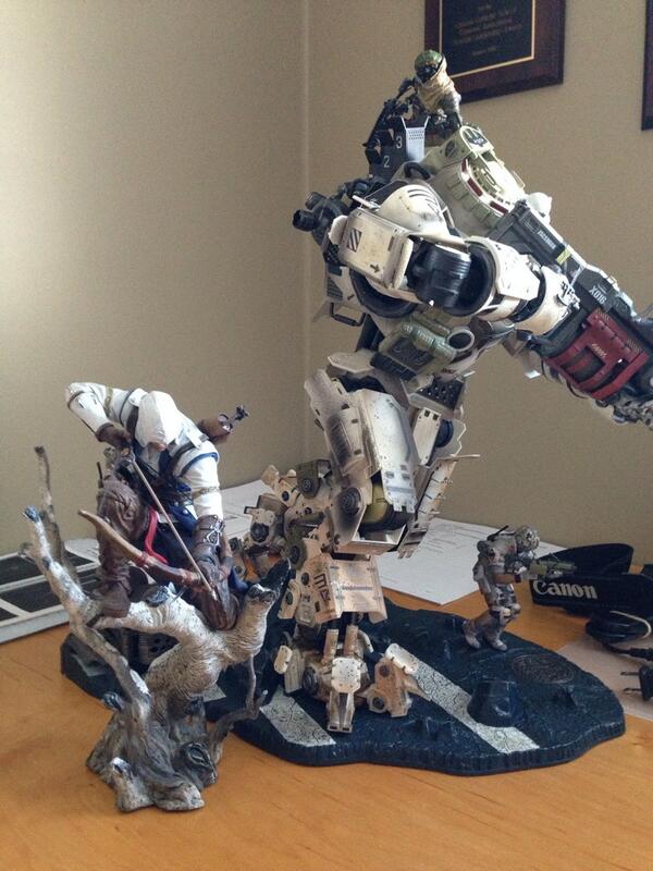 titanfall statue