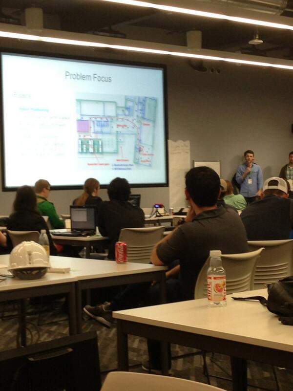 Excited to see <a href="/balfourbeatty/">Balfour Beatty</a> on deck here at <a href="/AECHackathon/">AEC Hackathon</a> presenting their hack <a href="/egnyte/">Egnyte</a>