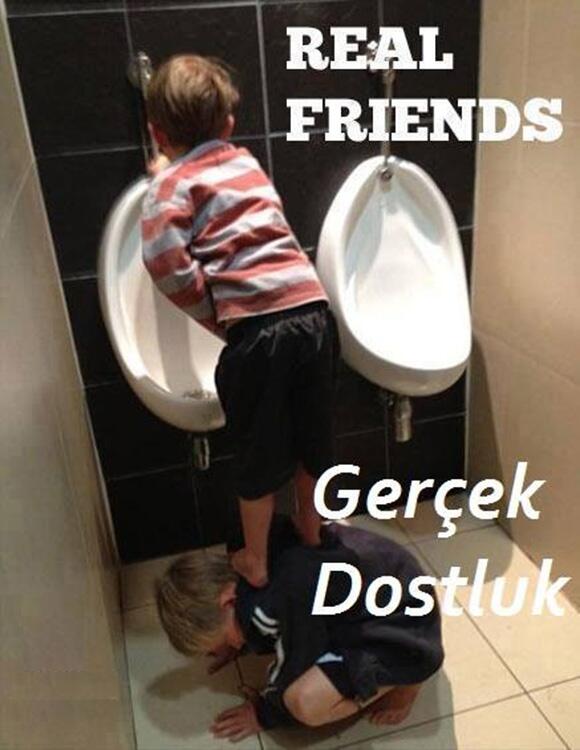 Böyle bir dostu olan var mi?