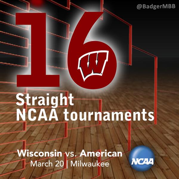 BadgerMBB's tweet photo. It never gets old... http://t.co/IvIpVooPD2