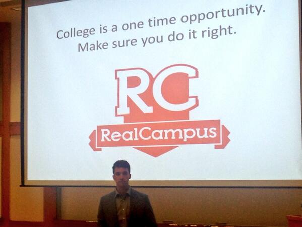 1st final pitch of the night: RealCampus, helps college students choose the right university <a href="/Vandy3DS/">Vandy 3 Day Startup</a> <a href="/3DayStartup/">3 Day Startup</a>