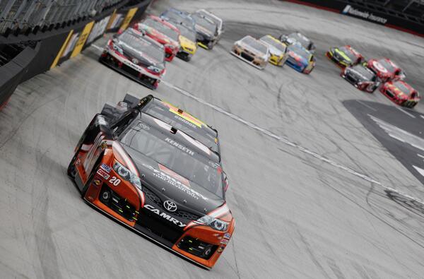 Phew! Thanks for sticking with us, folks. Let's go racing. 

Leaderboard: nas.cr/qhCC #FoodCity500