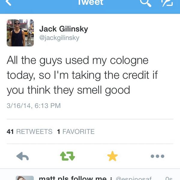 hanalabudeyo's tweet image. Lol I love you cx #firstfav 
@jackgilinsky