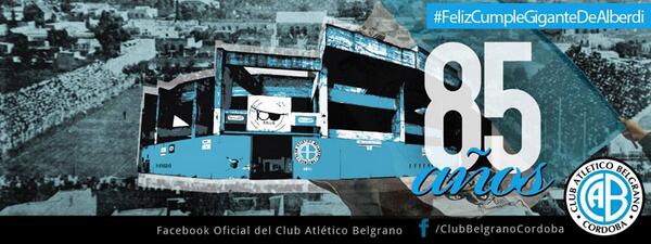 portalceleste's tweet photo. Un día como hoy, de 1929, se inauguraba el templo del fútbol cordobés, El Gigante de Alberdi. http://t.co/zJRIgf7MYn