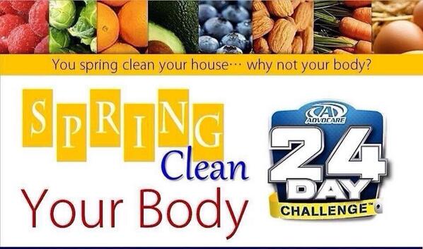 JessLedford08's tweet photo. You spring clean your house...why not your body? Get your health in check and feel great! http://t.co/z7rtvhDuwQ