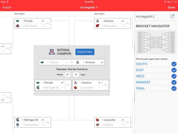 HEGSETH4's tweet image. Final four #BillionaireBound