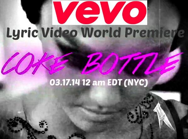 AgnesMonicaEnt's tweet photo. World Premiere: @AgnezMo f/ @Timbaland &amp; @Tip #CokeBottleLyricVideo: http://t.co/pWK8Dmxs6z &amp; http://t.co/35RzJgCjBe http://t.co/04wcMSb1rn