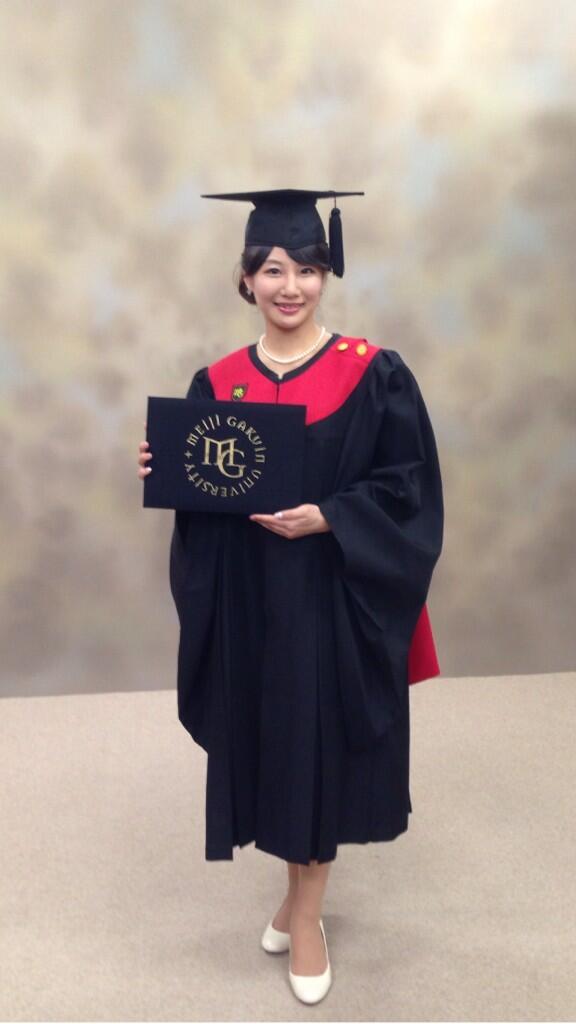 Erika_Shimada's tweet photo. 卒業式でした！
大学院卒業しました！(^-^) http://t.co/ioBBEfmGjC