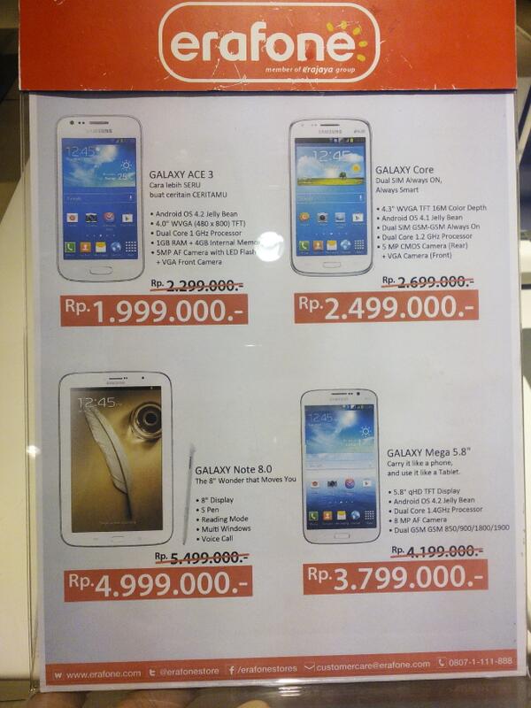 darrens04's tweet photo. Promo Samsung ^_^ erafone megastore moi http://t.co/fAGvpBWdwz