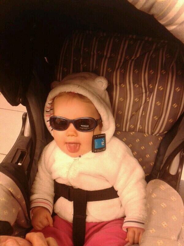 Zonnebril passen ,yeah !