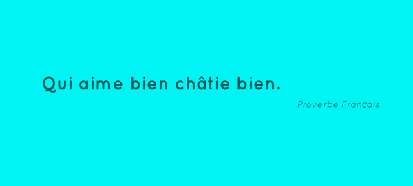 alliancefrparis's tweet image. Proverbe de la semaine, bon lundi à tous !
