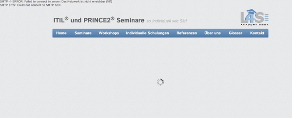 CorjanBast's tweet image. @L4SAcademyGmbH - I was trying to send you a message through the contact form, by this was the result - #SMTPerror