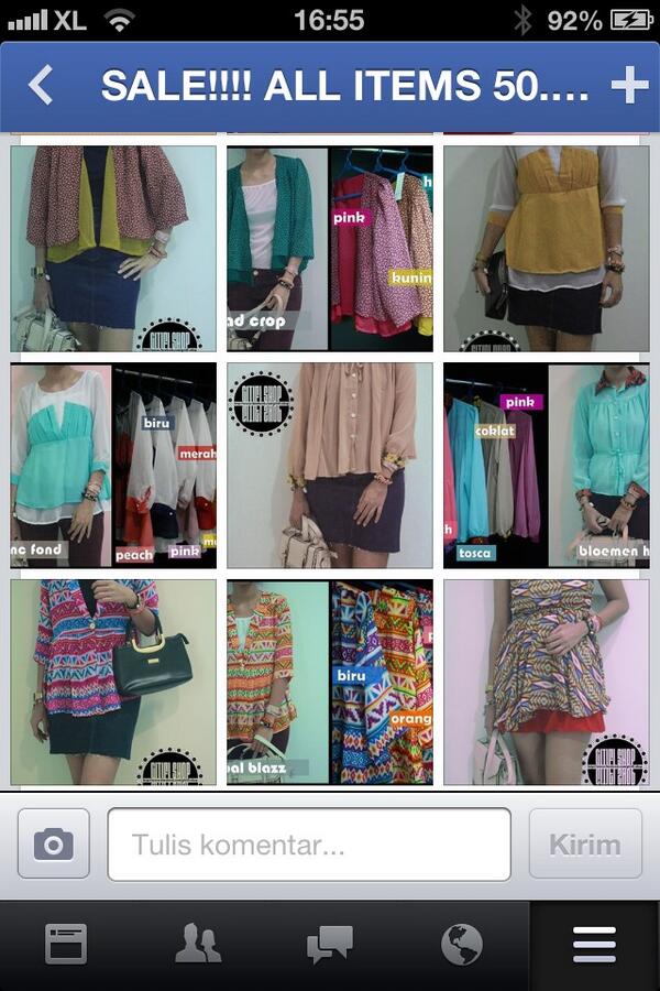 gitifiishop's tweet image. Sale!! Sale !! Sale!! Semuanya 50rb per item.
Order 
Wa : 08176675720
Line : meiififita
Bbm : ask me