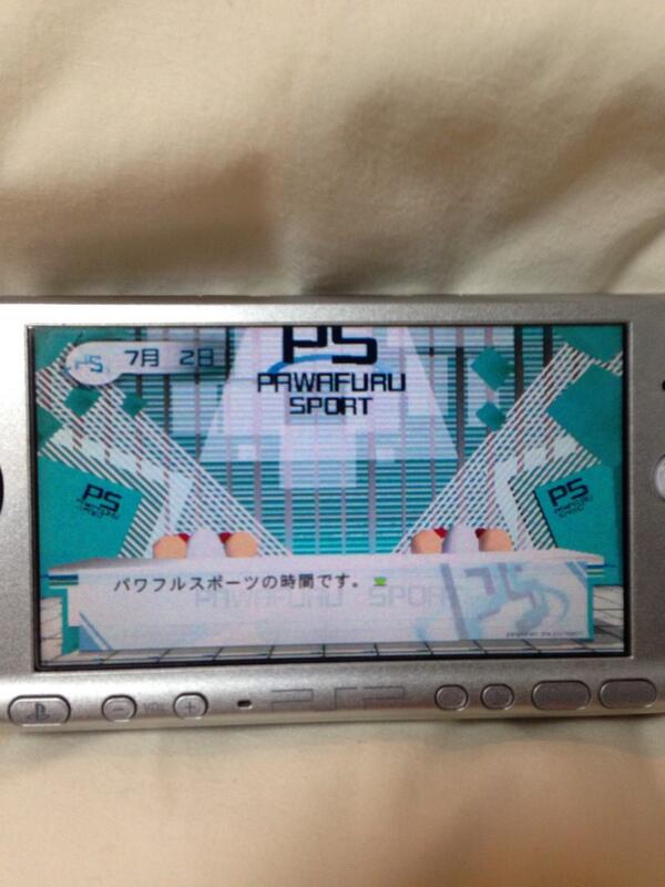 SevenPing's tweet photo. なんか知らんがバグってパワプロのニュースキャスターの頭がどっかいった件について http://t.co/azQkzSORmV