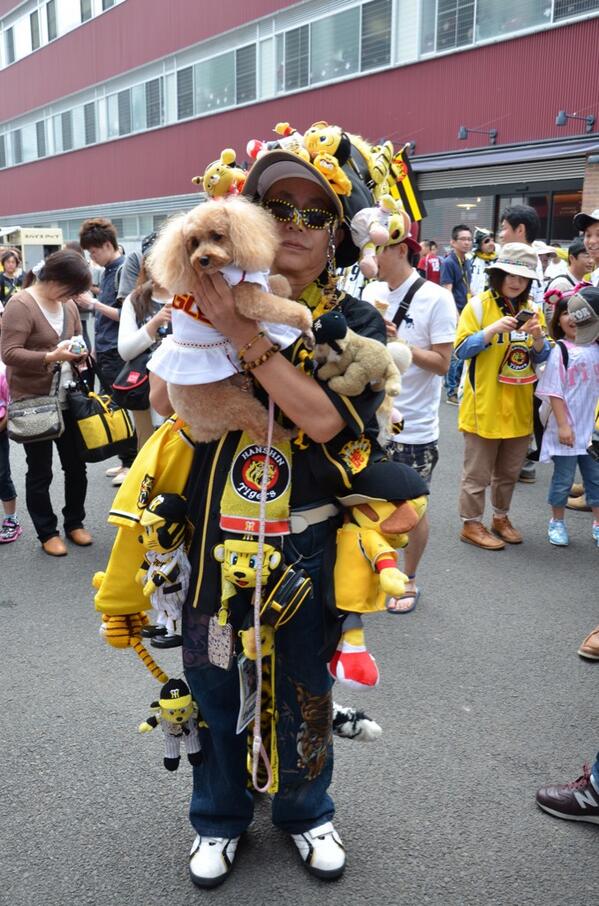 ট ইট র くっく 331 P 阪神との交流戦は 毎年こう言う 格好の方見かけますね 笑 ジャビット君引きずってる 人もいましたが