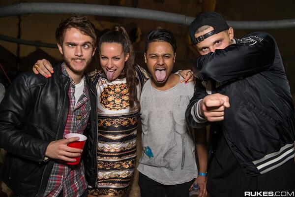 brazzabellefans's tweet photo. @BRAZZABELLE with @Zedd @djSandroSilva and @djsnake at @UMESouthPadre #quadsquad 📷: @rukes http://t.co/RRvC1pGmFN