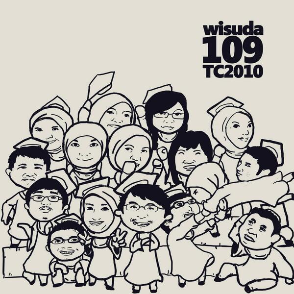2010_TC's tweet photo. Selamat wisuda 16 teman-teman TC2010 :D Dokan yang lain segera menyusul yaa. Pic created by Ekky Arya http://t.co/sIYAx2BfQA