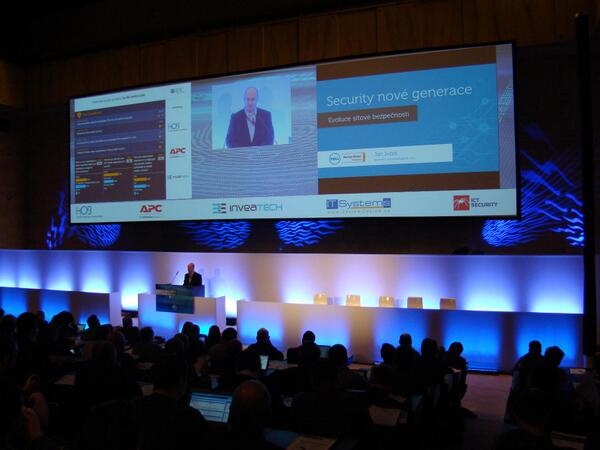 bcom_cz's tweet photo. Presentation of #Dell #SonicWALL solutions at #IDC #Security Roadshow 2014 in Prague http://t.co/DZ5CXTbDH4