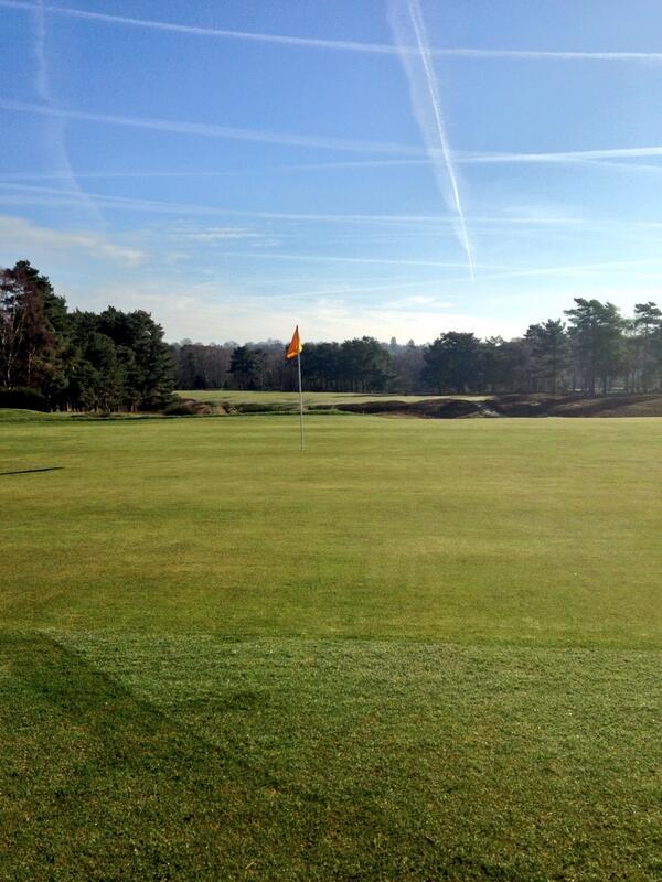 jcgolf83's tweet photo. The course is looking perfect this morning and the tee is open from 11:30 onwards. A great reason for a half day! http://t.co/VwlkcO1eTw