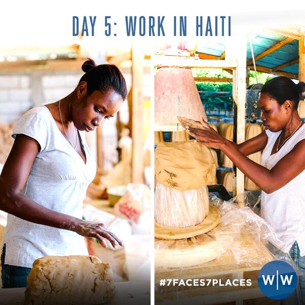 winetowater's tweet photo. We employ all locals at our #Haiti filter factory. Donate &amp; support their work: http://t.co/q8zpeozIo5
#7Faces7Places http://t.co/BD9nKQ3Sfk