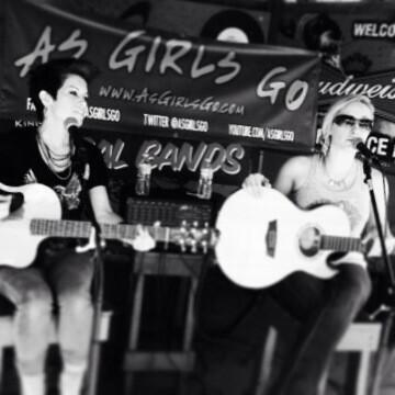 AsGirlsGo's tweet image. Thanks for a great gig yesterday at The Original #FirstTurn, last gig of #BikeWeek 2014. #asgirlsgo #daytonabeach