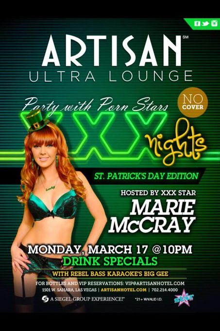 Come see me tonight in Vegas!!! Celebrate St Patricks Day the right way!!! http://t.co/k28arGkFke<a href="/tag/manyvids"class="tags"><span>#manyvids</span></a>