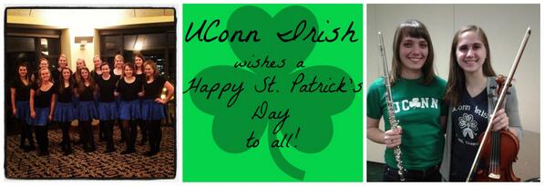 Happy St. Patrick's Day to our UConn Irish friends and family!