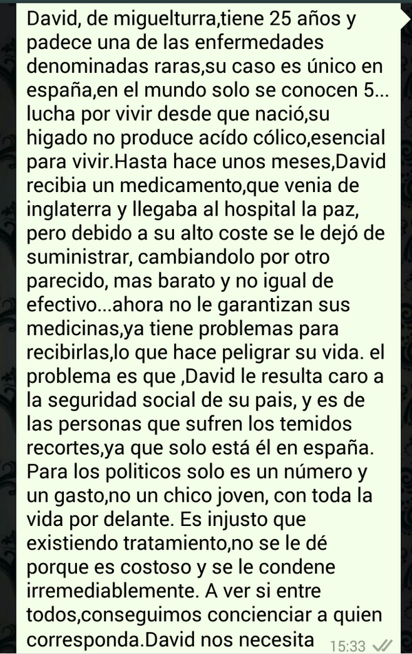 chaticopower's tweet photo. No suelo hacer estas cosas, pero se trata de un amigo RT y necesita ayuda, ya que Cospedal no parece darsela http://t.co/BMRNWcNGdl