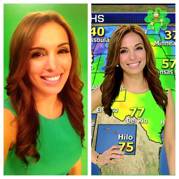 Why meteorologists can't wear green on #StPatricksDay @foxandfriends #betterwithfriends