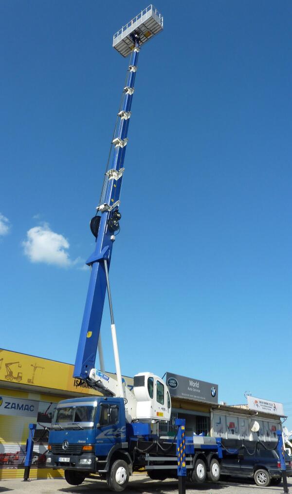 SKY 500 - 50 METER AERIAL PLATFORM. 
HIGH QUALITY, LIGHT IN WEIGHT AND VERY CHEAP