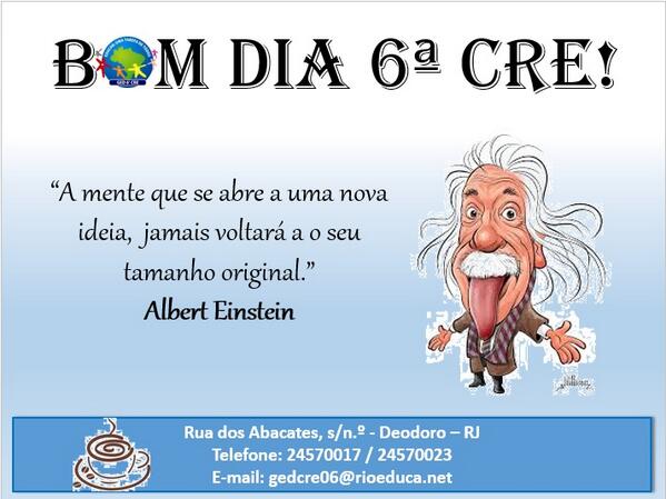 GED 6ª CRE tweet media