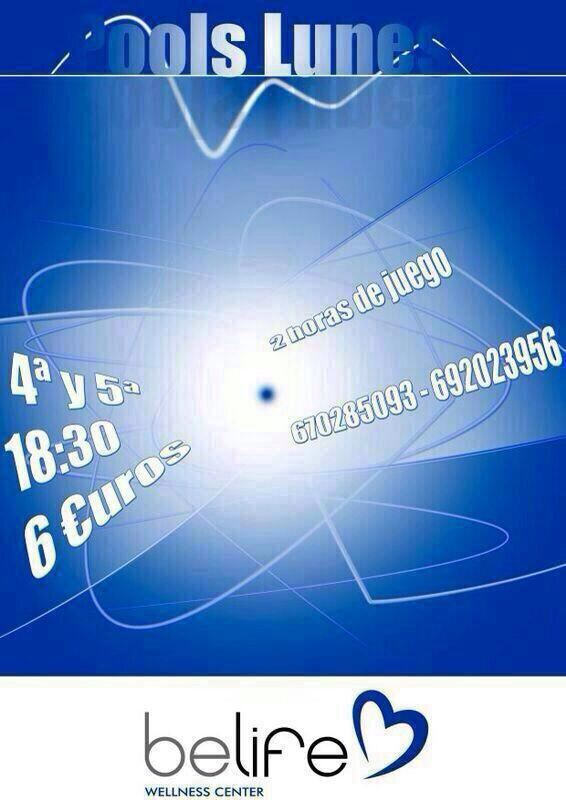Pool hoy en Belife Masculino y Femenino. Vamos animaros chic@s!!