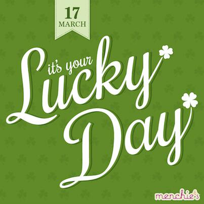 Stop by and guess the weight of your cup, if your correct, its on us!  better wear green or you might get pinched!