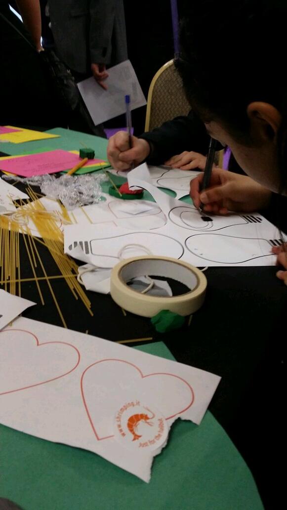 TheRealMrPearce's tweet image. #itech2014 st james creating the O.A.P (Old Age Positioner)