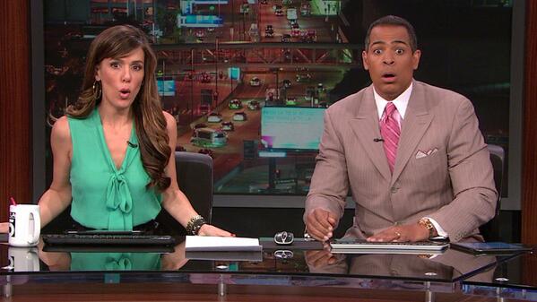 Watch KTLA liberal news hacks Chris Schauble and Megan Henderson panic over 4.4 earthquake