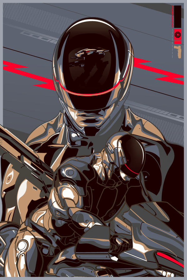 OMNICORPUK's tweet photo. Head over to our Facebook page to see a selection of Robocop art http://t.co/72w4yEtN9O #robocop http://t.co/2G2HWsr3b7