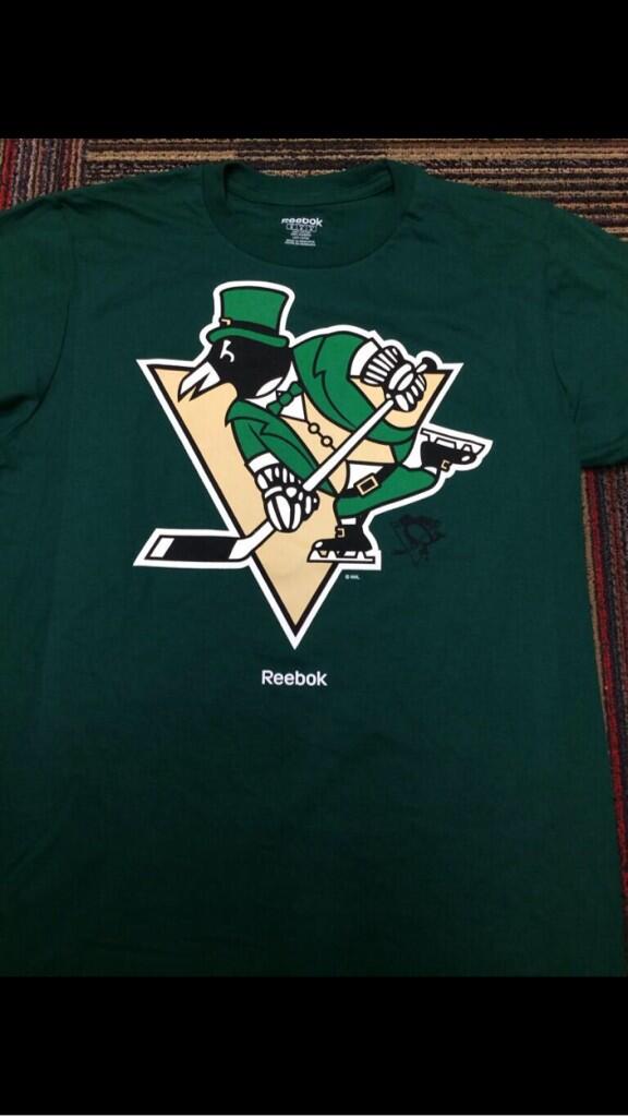 pittsburgh penguins st patrick's day