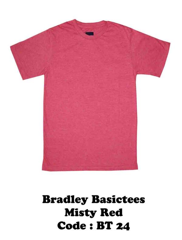 Bradley basictees Misty Red / Size S M L Xl / IDR 50.000 / Order 08562332996 - Pin 75833B17 :)