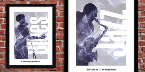 postermode's tweet image. Take a look at this set of music art prints and all that jazz @ postermode.com/posters.html #jazz #blues