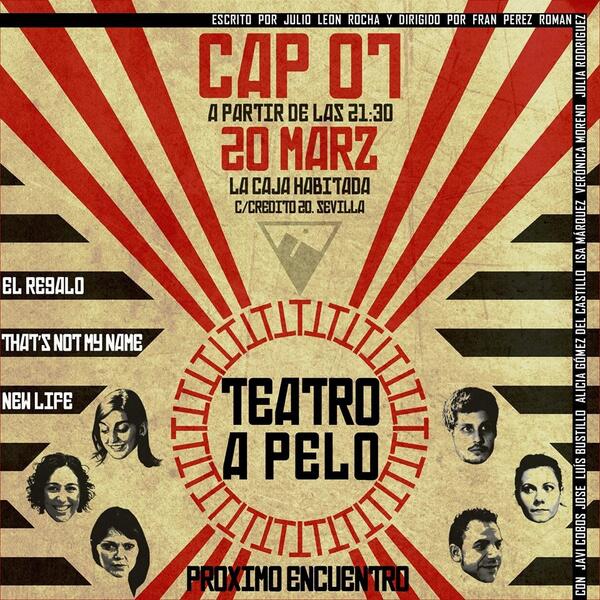 Teatroapelo's tweet photo. Este jueves os vemos de nuevo en @lacajahabitada ¡Estamos deseando! http://t.co/6arZosp3tI