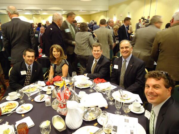 CCIMnewmexico's tweet photo. NAIOP Lunch with @Gov_Martinez, @NMRetailBroker http://t.co/hmqV2ODeUS