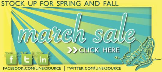 LinerSource's tweet image. @LinerSource #linersource Check out LSI's March Specials! Happy St. Pattys Day! #stpattys2014