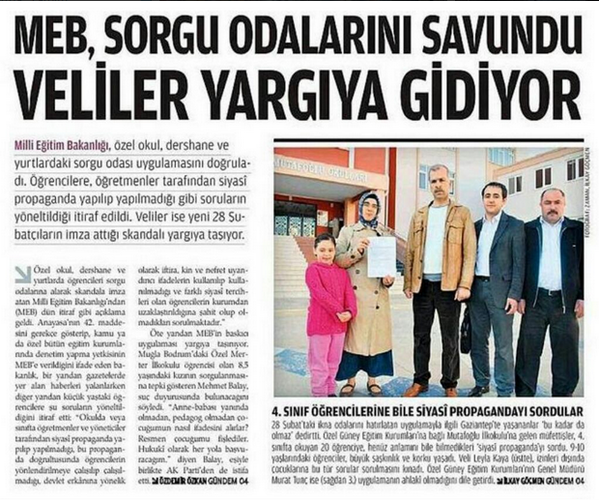 Sorgu odaları için veliler mahkemeye gidiyor.  #ŞaibeliYGS