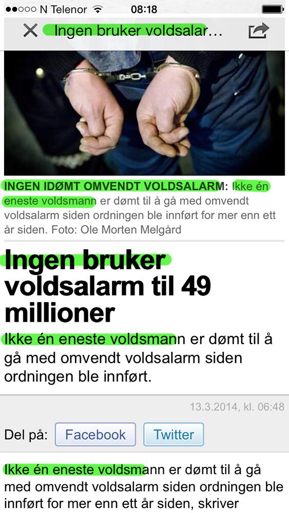 Jada, slapp av. Det stemmer sikkert. Ikke mas!