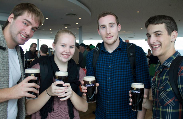 whitneyeliz26's tweet photo. Happy St. Patrick's Day! Throwback Monday to being in Ireland with my boys! http://t.co/lYYOVShUrB