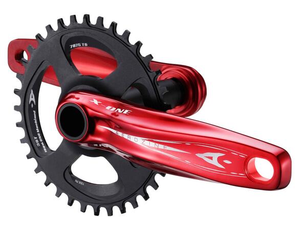 Nrg4Cycling's tweet photo. New @Aerozine_uk XOne Single Chainring Chainset with Narrow Wide teeth. Comparable with Sram XX1 but only £149.99 http://t.co/xwI0GFROzU