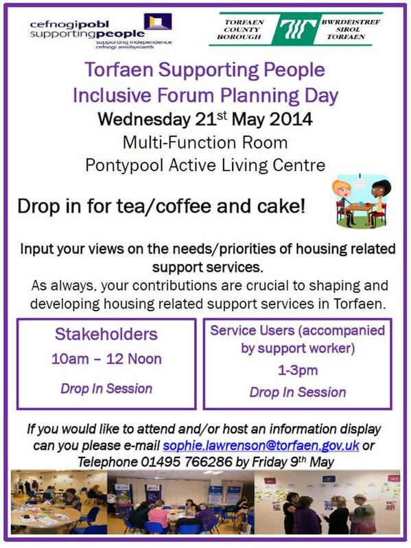 TorfaenHomes's tweet photo. Don't forget to come along &amp; #haveyoursay @torfaencouncil @torfaensc @TorfaenWAid @Gwaliatweets @Gofal_ @TorfaenMind http://t.co/kLq4aepYDn