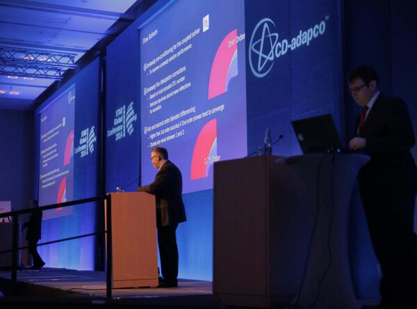 Simcenter_'s tweet image. SVP of Product Management Jean Claude Ercolanelli describes upcoming Finite Element solver for STAR-CCM+ #STARGlobal